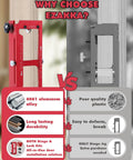 Comparison of Door Hinge Jig And Door Lock Installation Kit Pro Combo Aluminum Router Template and plastic alternative.