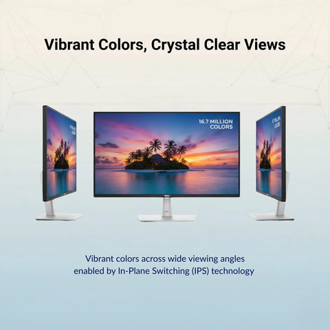 24 Inch IPS Monitor With Stand For Crisp Full HD 1080p At 100 Hz Dope Visuals Blue Light Filter And ComfortView Plus Wide Viewing Angles