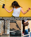 Magnetic Bluetooth Golf Speaker For Easy Golf Cart Mounting Wireless Waterproof IPX6 And Shockproof with 20-hour playtime