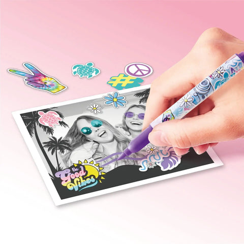 Kid Friendly Instant Print Camera For Photos And Selfies With LCD Screen Thermal Paper For 250 Prints Easy Portable Photo Printer With Video Capture Age 8 And Up Fun Educational Toy on printed photo