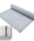 Heavy Duty Waterproof Membrane Roll For Showers And Saunas With Solid PE Fabric Underlayment Coating 452 Sq Ft Coverage laid flat