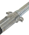 Buyers Products Tc2012 2-Way Zinc Trailer Electrical Connector Plug with vertical pins, durable die-cast alloy, for winch and tarp setups.