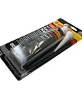 Dynatex Dynagrey RTV Silicone Gasket Maker 85g Tube Low Odor O2 Sensor Safe Non-Corrosive Sealant Designed For OEM Spec And Gearhead Approved High Torque Engines Made In USA, packaged front view.