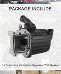 Crankcase Ventilation Oil Separator Gasket for Volvo D13 Replacement Parts 22877306 21373547 20532891 shown with gasket included