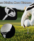 Unbreakable Plastic Golf Tees Three And A Quarter Inch Bulk Pack Of Fifty Or Eighty With Big Cup And Eight Prongs On Grass