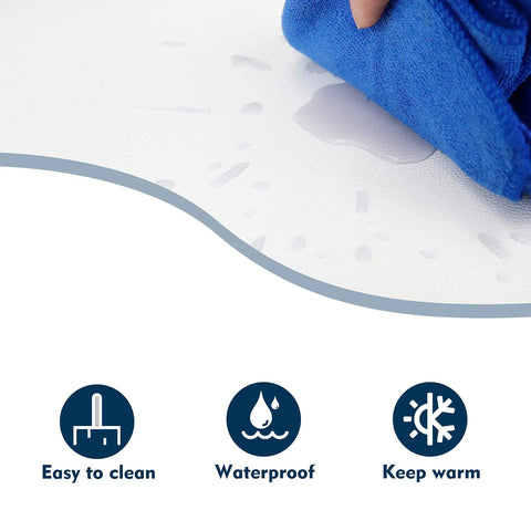 Close-up of Window AC Insulation Panels With Foam Core And PVC Surface For Sun Block, showing waterproof and easy-to-clean features.