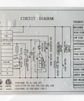 Top Shelf Commercial Freezer Upright Reach In With Tempered Glass Door And Built Tough Stainless Steel Exterior Nsf Certified 23 Cubic Foot Capacity circuit diagram showing technical specifications.