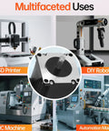 Three Pack Nema 23 Stepper Motors 2 Phase 1.8 Degree High Torque Bipolar 1.3Nm for CNC mill, lathe, 3D printer, DIY robot use.