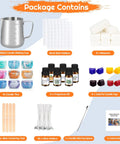 All In One DIY Candle Making Kit for Adults With Beeswax Essential Oils Dyes Wicks And Tins No Fuss Beginner Friendly Craft Gift Set