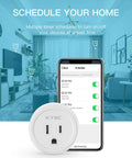 4 Pack Smart Plugs For Alexa And Google Home Compatibility No Hub Required Remote Control Scheduling Timers ETL Certified