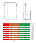 Dimensions diagram for Weatherproof Electrical Box With Mounting Plate For DIY Electronics Built Tough IP67 Junction Enclosure