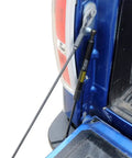 Heavy Duty Tailgate Assist Fits 2015 To Current Ford F150 showing hydraulic cushioning installed on truck tailgate.