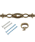 Antique Bronze Cabinet Pulls 6.3 Inch 160mm Vintage Style Drawer Knobs for Cupboard Dresser Wardrobe Three Hole Mounting Pack of 2 Includes Screws