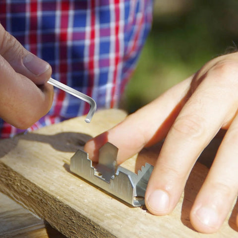 Using hex wrench with Spring Hinge Tension Pin Replacement Kit With 20 Stainless Steel Shelf Pins And 4 Hex Wrenches for hinges