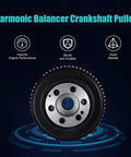 Harmonic Balancer Crankshaft Pulley 2.0L Replacement For Land Rover Discovery Sport Range Rover Evoque Velar Sport LR2 Jaguar