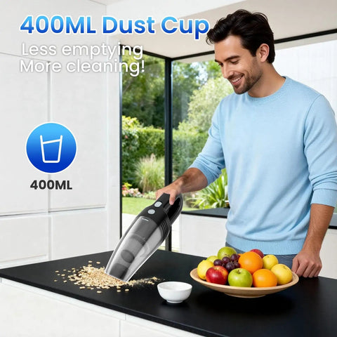 Cordless Handheld Vacuum Cleaner With 11000Pa Suction Beast Ultra Light One Point Four Pound Portable Vacuum for countertop