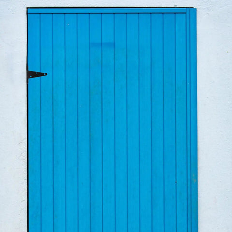Beefy Heavy Duty Extended Door Hinge With Ball Bearing for blue wooden gate installation