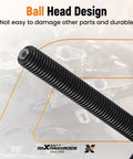 Ball head design of 12 Inch 2 Jaw Gear Puller Reversible Bearing Puller Tool For External And Internal Removal Of Pulleys Gears Bearings