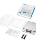 Digital Kitchen Scale With 3000G Capacity And One Hundredth Ounce And One Tenth Gram Precision Pocket Coffee Scale with accessories