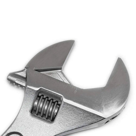 Adjustable Tapered Handle Wrench 24 Inch With Hex Jaw Design For Precise Tightening Ergonomic Grip And Comfortable Use Carded Packaging Built Tough Versatile Tool For Home Improvement Garage And Mechanic Work close-up of hex jaw