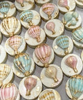 Hot Air Balloon Silicone Molds For Chocolate, Fondant And Cake Decorating, Cupcake Toppers, Candy And Sugar Craft, Gum Paste, Clay Or Resin Projects With Realistic Balloon Details on cupcakes