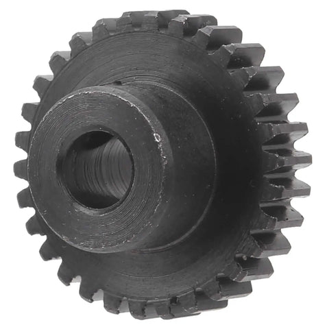 Beefy Heavy Duty Solid Steel Spur Gear With 30 Teeth, 0.8 Mod, 6mm D Bore Pinion For Small Machinery Power Transfer