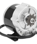 350W 12V DC Brushed Motor With 9T Gear Reduction For DIY Electric Bicycle And Scooter, 3000 RPM High Speed, Aluminum Alloy Construction