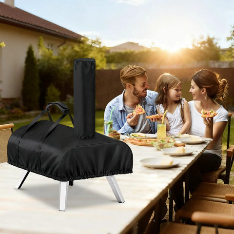 Heavy Duty Weatherproof Pizza Oven Cover For Karu 12 Outdoor Use Waterproof Oxford Cloth With PVC Coating UV Resistant