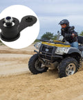 Ultimate Hootnee Atv Chain Tensioner Roller For 50-250cc Mini Bikes Go Karts Dirt Pit Off Road Vehicles With Easy Install Belt Tuning Kit, black roller on ATV in sand