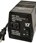 200W Japan To USA Voltage Transformer For 100V To 110V Or 120V Step Up And Step Down Power Converter With Front Outlet Power On Off Switch Built In Fuse Protection Beefy Heavy Duty Cord