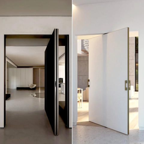 Hidden Door Hinge Kit Heavy Duty 570 Lbs 360 Degree Rotation Invisible Hinges For Bookcases And Secret Doors