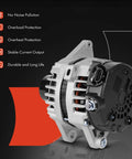 Premium Plug-and-Play Alternator Replacement For Kia Soul 2017-2019, Rio 2018-2019, Seltos 2021 And Hyundai Accent 2018-2019