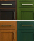 76.2mm Brushed Nickel Cup Pulls For Cabinets And Drawers Classic Farmhouse Kitchen Cabinet Handles on diverse cabinet colors