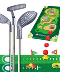 Toddler Golf Club Set With Retractable Metal Shaft And Upgraded Grooved Design, Durable Aluminum Build For Indoor And Outdoor Play
