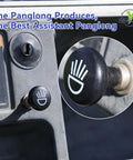 Universal 12 Volt Golf Cart Light Switch Push Pull Headlight Button Replacement For Club Car Yamaha EZGO Models shown in dashboard