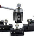AXA Piston Type Quick Change Tool Post Set Six Piece Kit For Lathe Featuring Quick Change Post And Holders No 1 No 2 No 4 No 7 No 10 2029461C M Boss