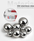 Pro Grade 10 Pack 15mm Stainless Steel Bearing Balls 304 Precision Balls For Machinery And Bearings Rocks Solid Corrosion Resistant Smooth Finish For Precision Engineering And DIY Gearheads, 304 stainless steel balls