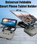 Tablet Holder Clip For DJI Remote Controllers RC N1 N2 N3 N1C with tablets mounted on drone remotes, showing lightweight ABS material.