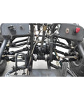 Beefed-Up Front Axle Kit For 4 Wheel Drive Go Karts And Electric ATVs, includes differential motor and suspension assembly