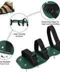 Lawn Aerator Shoes With Adjustable Straps And Heavy Duty Spikes For Grass Aeration In Your Yard Garden Or Patio One Size Fits All