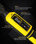 Quarter Inch Digital Torque Wrench With Color Screen And Five Units in workshop setup