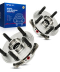Front Wheel Bearing Hub Assembly For Jeep Wrangler 2018 Through 2023 And Gladiator 2020 Through 2023 5 Lug Set