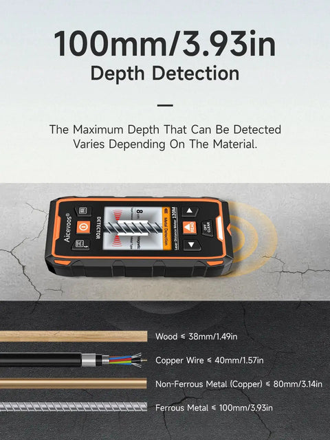 Hella Sensitive Wall Scanner And Slick Stud Finder Tool With Smart Chip Locates Wood Studs Metal Joists Live Electrical Wire And Pipes Using Laser Guide For Fast Drywall Or Framing Work At Home