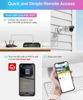 5MP PoE Bullet IP Camera With Night Vision For Outdoor and Indoor Surveillance 95 Degree Wide View Power Over Ethernet