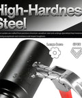 Heavy Duty 32mm Socket Featuring Half Inch Drive And 12 Point Impact Design Built Rock Solid, showcasing high-hardness steel construction.