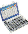 All In One Aluminum Electrolytic Capacitor Kit With 630 Pieces And 24 Values From 0.1uF To 1000uF In A Durable Box