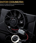 Rock Solid Radiator Cooling Fan Assembly With Brushless Motor Is A Dead Simple Drop In Replacement For 2012 2015 2012 2018 Ford Focus Battery EV BEV L4 20 Liter Replaces 621606 BV6Z8C607K Beat The Heat Fast.