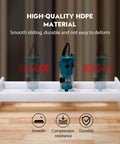 24 Inch HDPE Router Sled For Flattening Slabs Benchtop Slab Flattening Jig With Adjustable Height And Thick Workpiece Capacity
