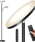 Upgraded 42W 4000LM LED Floor Lamp With Remote And Touch Dimming Lit Bright Standing Lamp For Living Room And Bedroom