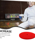 Youth Fencing Hands Guard Protective Pad for Foil Training with red pad and young fencer in protective gear